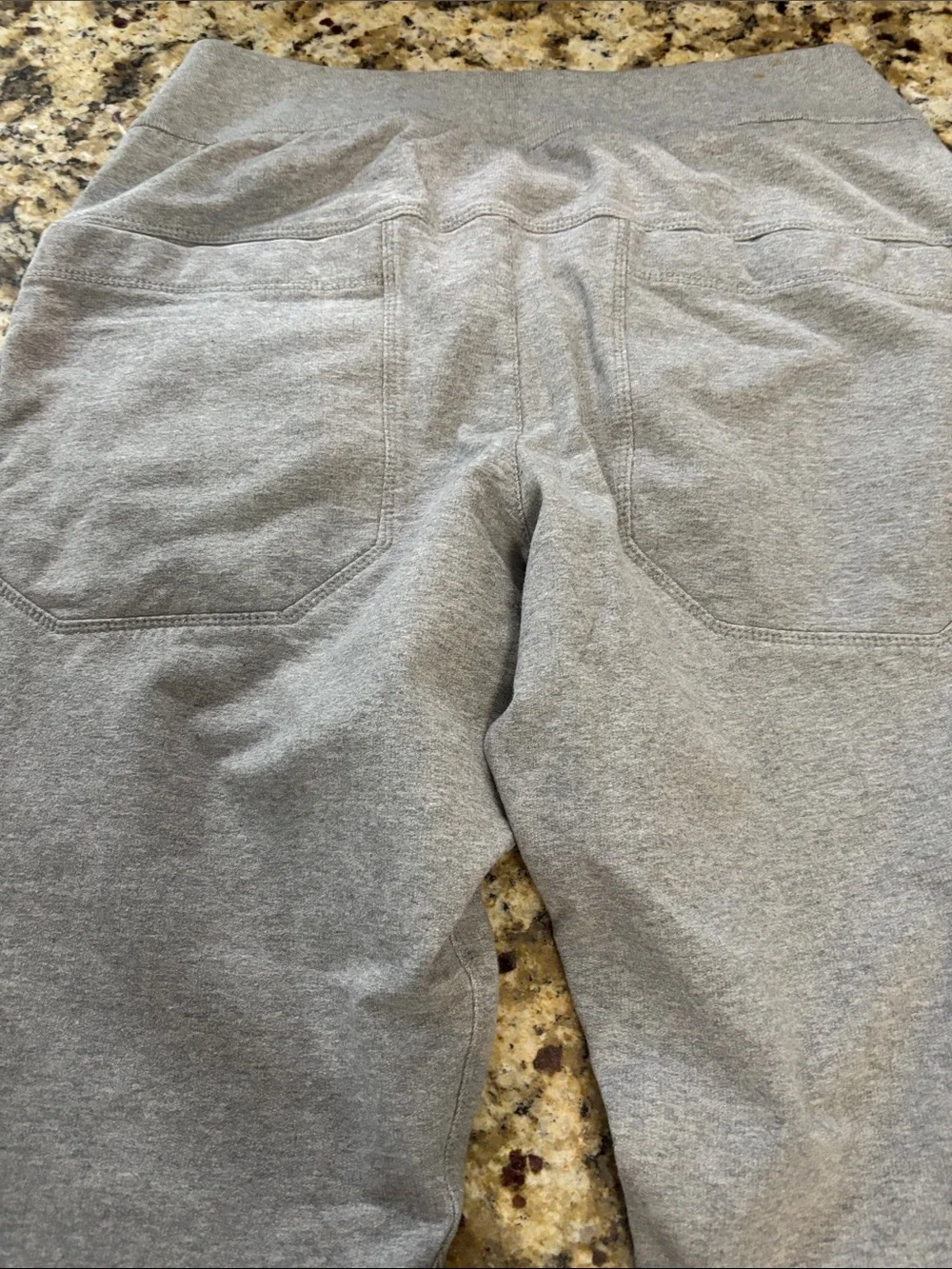 Nike Light Gray Sweatpants with White Logo